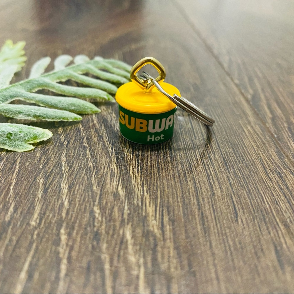 Handmade mini brands keychain